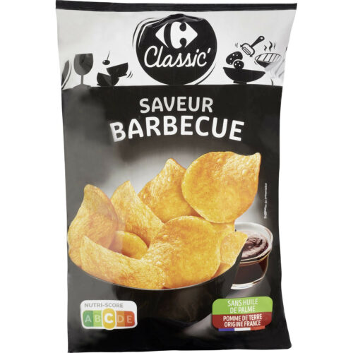 Chips barbecue
