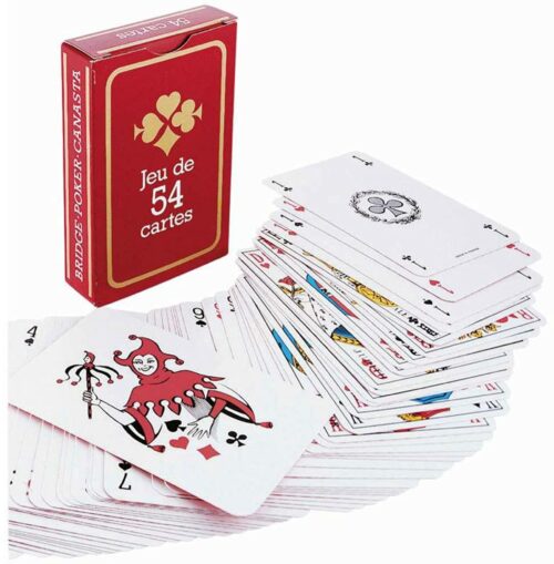 Jeu de 54 cartes
