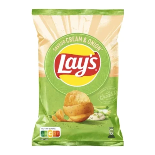Lays crème et oignons