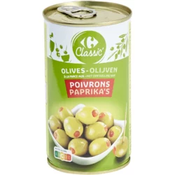 Olives aux poivrons
